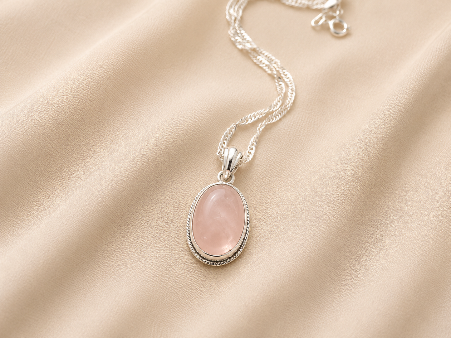 Rose Quartz Pendant